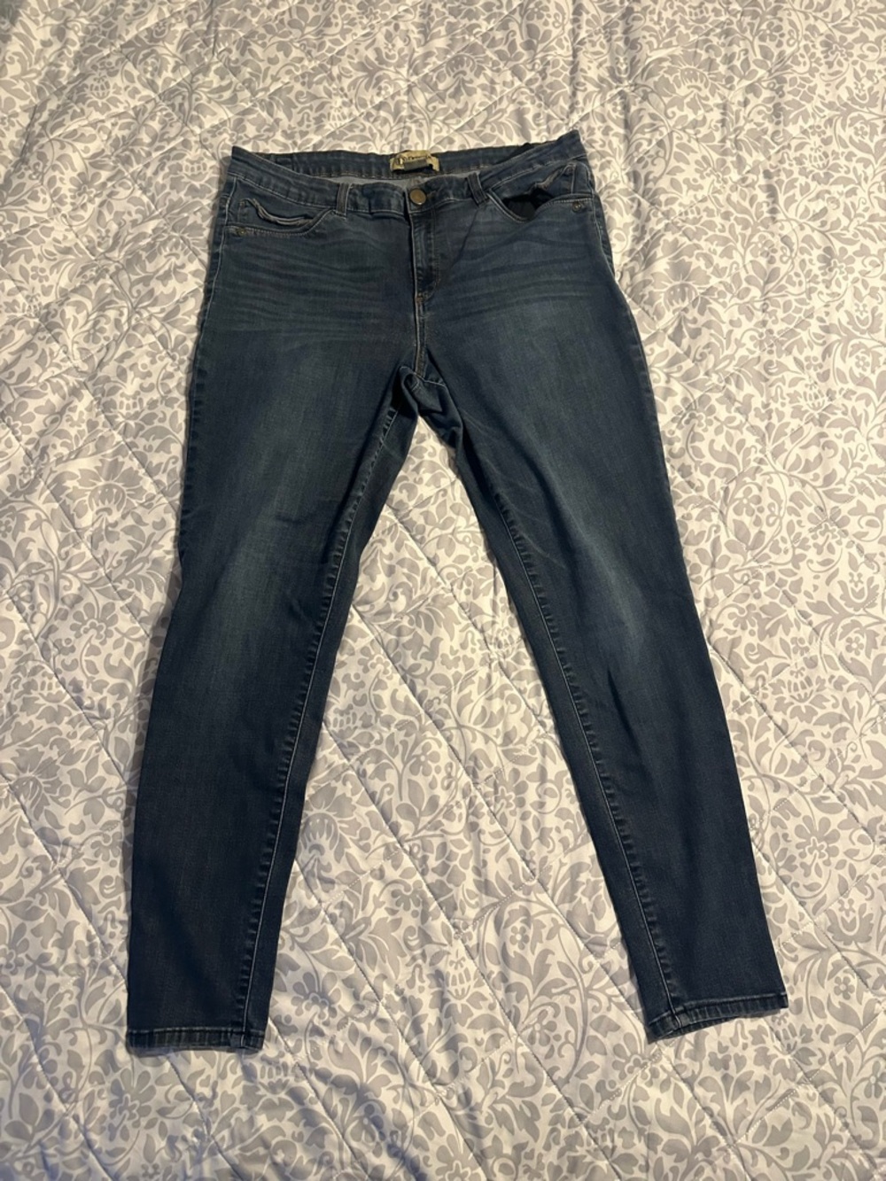 Democracy Women's Dark Indigo Skinny Jeans